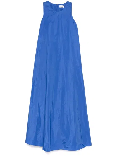 P.a.r.o.s.h Sleeveless Maxi Dress In Blue