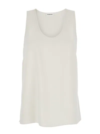 P.A.R.O.S.H P.A.R.O.S.H. SLEEVELESS ROUND NECK TANK TOP