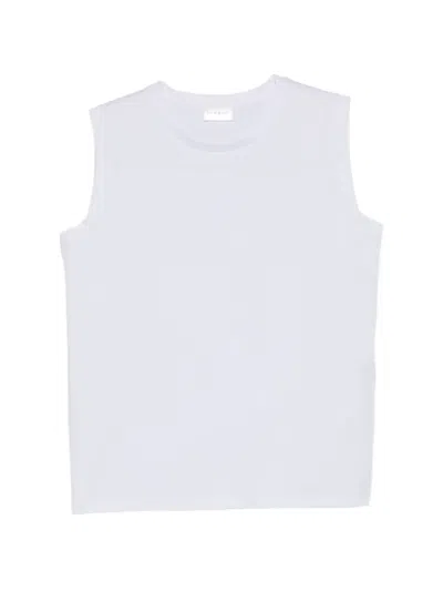 P.a.r.o.s.h Sleeveless T-shirt In White