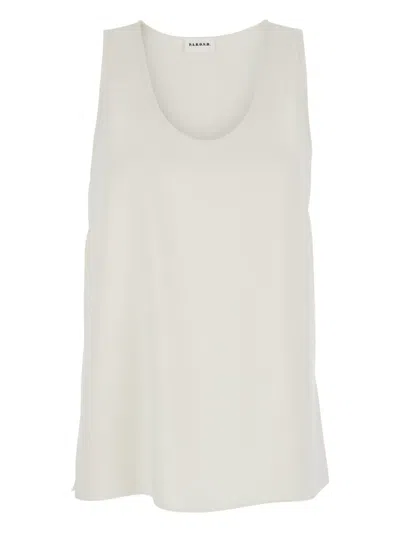 P.a.r.o.s.h Sleeveless Top In Neutral