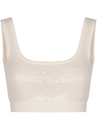 P.a.r.o.s.h Sleeveless Top In White