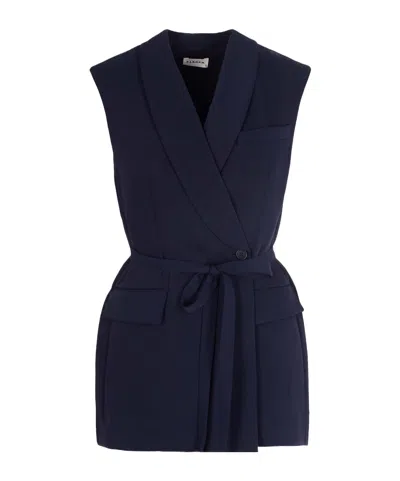 P.a.r.o.s.h Sleeveless Vest In Blue