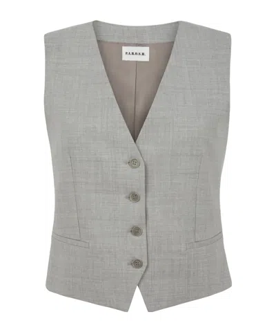 P.a.r.o.s.h Sleeveless Vest In Gray