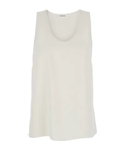 P.a.r.o.s.h Sleeveless Vest In White