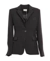 P.a.r.o.s.h Parosh Lowell Single-breasted Blazer In Black
