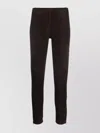 P.a.r.o.s.h Slim-cut Ankle-length Trousers In Goat Suede