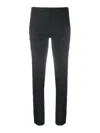 P.a.r.o.s.h . Slim Fit Cropped Trousers In Black
