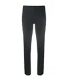 P.a.r.o.s.h . Slim Fit Cropped Trousers In Black