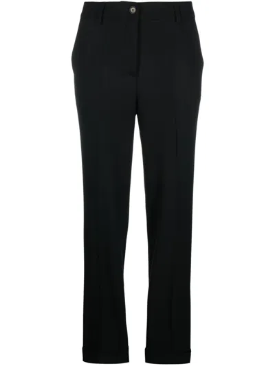P.a.r.o.s.h Slim-fit Tailored Trousers In Black