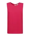 P.a.r.o.s.h Cady Round-neck Sleeveless Blouse