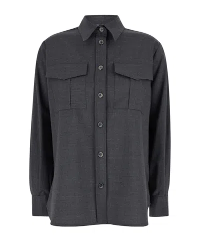 P.A.R.O.S.H P.A.R.O.S.H. BUTTON-UP LONG-SLEEVED SHIRT
