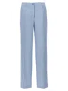 P.a.r.o.s.h . Straight-leg Pants With Pence Detailing