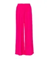 P.a.r.o.s.h Ribbed-knit Wide-leg Trousers