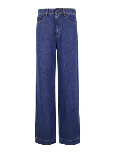 P.a.r.o.s.h Parosh Soft Jeans In Blue