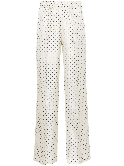 P.a.r.o.s.h Soia Trousers In Beige
