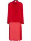 P.a.r.o.s.h Soiree Shirt In Red