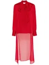 P.a.r.o.s.h Soiree Shirt In Red