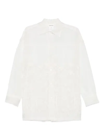 P.a.r.o.s.h Sorgente Shirt In White