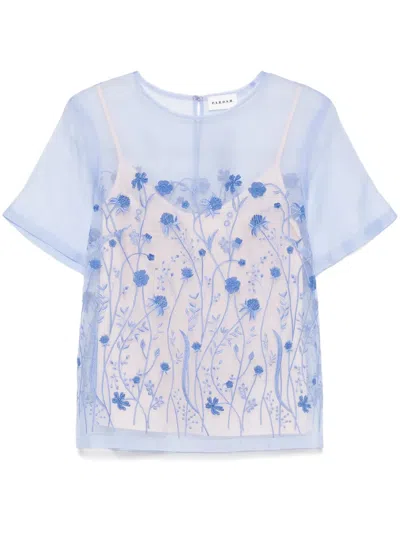 P.a.r.o.s.h Sorgente T-shirt In Blue