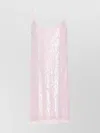 P.a.r.o.s.h Sparkling Mini Dress Adjustable Straps