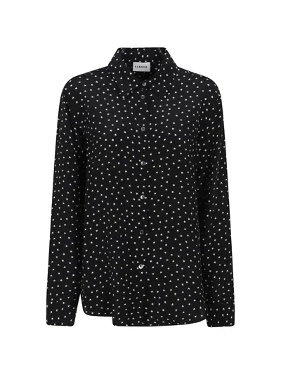 P.a.r.o.s.h Star-print Shirt In Black