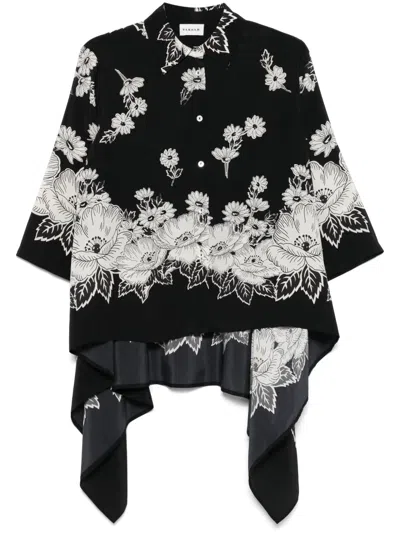 P.a.r.o.s.h Steven Shirt In Black
