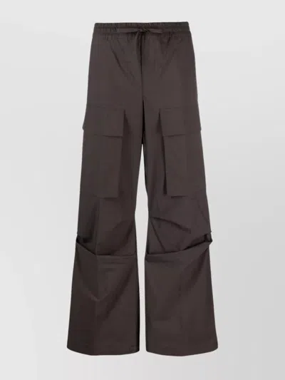 P.A.R.O.S.H STRAIGHT LEG CARGO TROUSERS