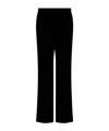 P.a.r.o.s.h Straight Leg Casual Pants In Black