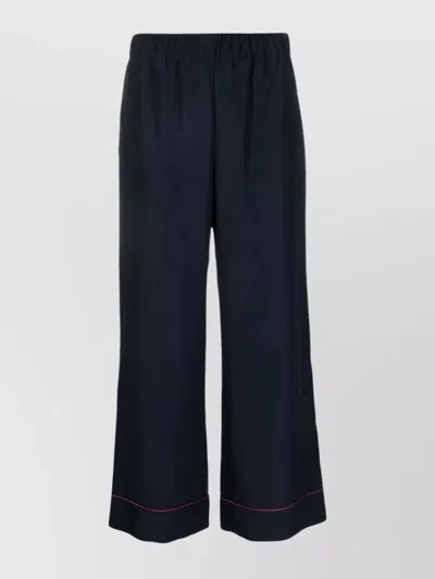 P.a.r.o.s.h Straight-leg Cropped Trousers Wide Cuffs