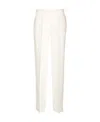 P.a.r.o.s.h Straight-leg Linen Trousers In White