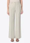 P.a.r.o.s.h Loose Leg Pants In Gray