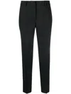 P.a.r.o.s.h Straight-leg Tailored Trousers In Black