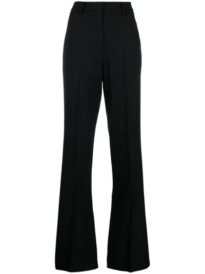 P.a.r.o.s.h . Straight-leg Tailored Trousers In Black