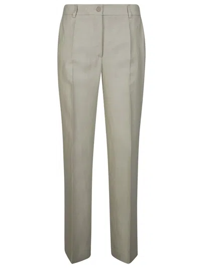 P.A.R.O.S.H PAROSH STRAIGHT-LEG TAILORED TROUSERS WITH CLEAN FRONT