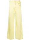 P.a.r.o.s.h Straight-leg Tailored Trousers In Yellow