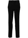 P.a.r.o.s.h Straight-leg Trousers In Black