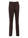 P.a.r.o.s.h Straight-leg Trousers In Blue