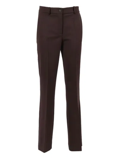 P.a.r.o.s.h Straight-leg Trousers In Blue