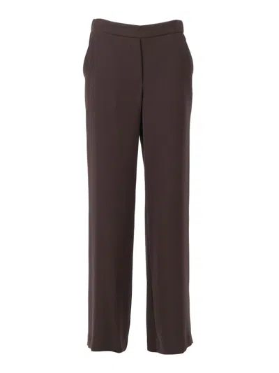 P.A.R.O.S.H STRAIGHT-LEG TROUSERS WITH COMFORT WAISTBAND