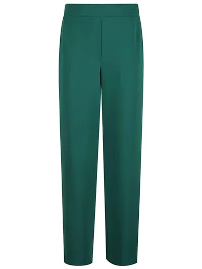 P.A.R.O.S.H P.A.R.O.S.H. STRAIGHT-LEG TROUSERS WITH ELASTICATED WAISTBAND AND SMOOTH FINISH