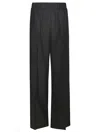 P.a.r.o.s.h Straight Trousers Pants In Black