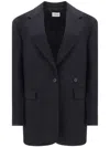 P.a.r.o.s.h Liliuxy24 Blazer Jacket In Black  