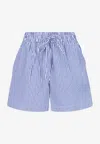 P.a.r.o.s.h Parosh Chic Mini Shorts For Women In Blue