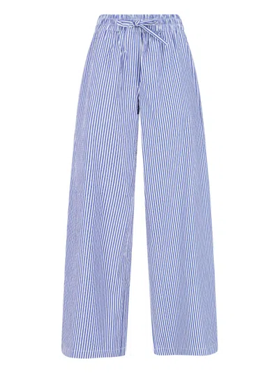 P.a.r.o.s.h Striped Pants In Blue