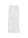 P.a.r.o.s.h Striped-pattern Trousers In White