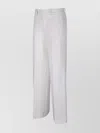 P.a.r.o.s.h Striped Trousers With Belt Loops And Pockets
