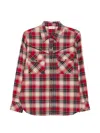 P.a.r.o.s.h Stud-embellished Shirt In Red
