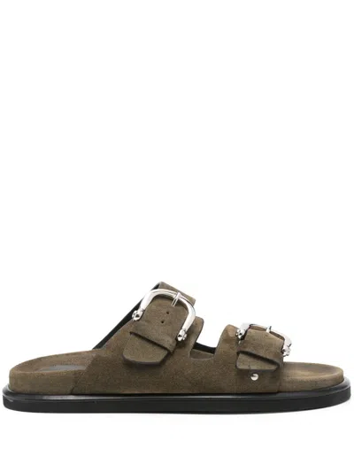 P.a.r.o.s.h Low Slipper In Brown