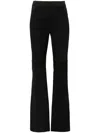 P.a.r.o.s.h Suede Trousers In Black