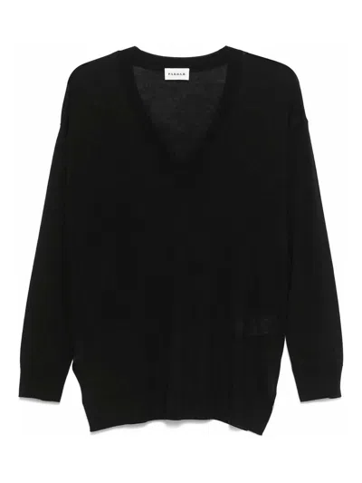 P.A.R.O.S.H SUÉTER CUELLO REDONDO - NEGRO